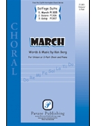 March From Solfege Suite by Berg Ken for Unison/2-Part