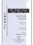 Regnum Mundi by Handl Jacob (Gallus) - Crowell Allen - for TTBB a cappella