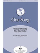 One Song by Petker Allan Robert for SATB