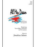 All Men Dream by Adams Jonathan for SATB