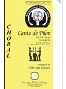 Canto De Pilon by Grases Cristian - Grases Cristian - for SA a cappella