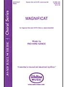 Magnificat by Nance Richard for SATB a cappella