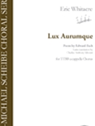 Lux Aurumque by Whitacre Eric for TTBB