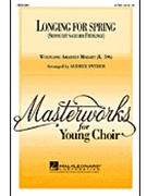 Longing For Spring by Mozart Wolfgang Amadeus - Snyder Audrey - for 2-Part