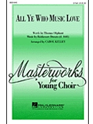 All Ye Who Music Love by Donato Baldassare - Kelley Carol - for 2-Part