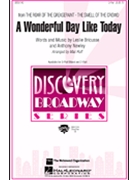 Wonderful Day Like Today by Bricusse Leslie - Huff Mac - for 2-Part