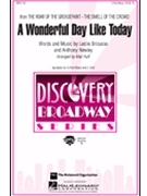 Wonderful Day Like Today by Bricusse Leslie - Huff Mac - for 3-Part Mixed
