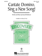 Cantate Domino Sing A New Song by Robinson Russell for 2-Part