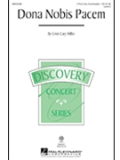 Dona Nobis Pacem by Miller Cristi Cary for 3-Part Mixed
