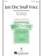 Just One Small Voice by Besig and Price for 3-Part Mixed