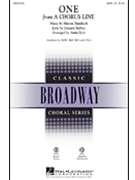 One by Hamlisch Marvin - Kerr Anita - for SATB