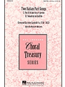 2 Italian Part Songs by Gastoldi Giovanni - Michaels Matthew - for SSA