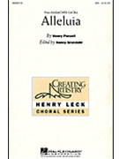 Alleluia by Purcell Henry - Grundahl Nancy - for SSA
