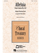 Alleluia From Cantata #142 by Bach Johann Sebastian - Ehret Walter - for TTBB