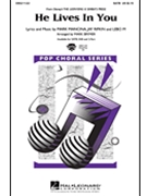 He Lives In You by Mancina Rifkin and Lebo M - Brymer Mark - for SATB
