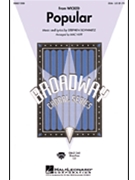Popular by Schwartz Stephen - Huff Mac - for Accompaniment CD