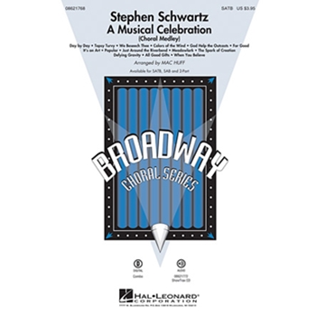 Stephen Schwartz A Musical Celebration by Schwartz Stephen - Huff Mac - for SAB and Piano
