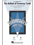 Ballad Of Sweeney Todd by Sondheim Stephen - Beck Andy - for SATB