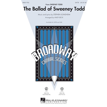 Ballad Of Sweeney Todd by Sondheim Stephen - Beck Andy - for Accompaniment CD
