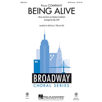 Being Alive by Sondheim Stephen - Huff Mac - for Accompaniment CD