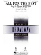 All For The Best by Schwartz Stephen - Huff Mac - for Accompaniment CD