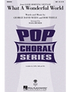 What A Wonderful World by Weiss George David - Brymer Mark - Louis Armstrong for SAB