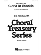 Gloria In Excelsis From "the 12th Mass by Mozart Wolfgang Amadeus - Walker - for SATB