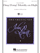 Ding Dong Merrily On High by - Leavitt John - for SATB