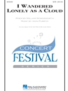 I Wandered Lonely As A Cloud by Purifoy John for SAB