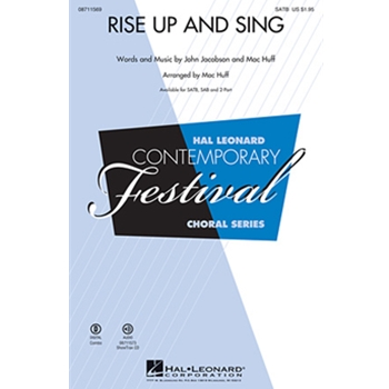 Rise Up & Sing by Huff Mac - Huff Mac - for ShowTrax CD