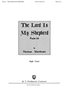 Lord Is My Shepherd by Matthews Thomas for High Voice