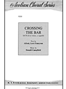 Crossing The Bar by Campfield Donald for SATB a cappella