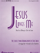 Jesus Loves Me w/Clair De Lune by - Bock and Sanborn - for 1 Piano 4 Hands