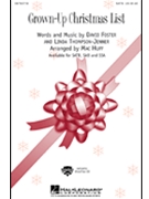 Grown-up Christmas List by Foster and Thompson Jenner - Huff Mac - Amy Grant for SAB