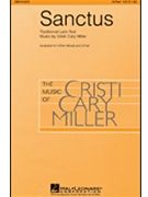 Sanctus by Miller Cristi Cary for 2-Part