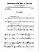 Pie Jesu by Rathbone Christopher for 2-Part