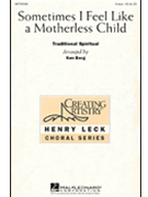 Sometimes I Feel Like A Motherless Child by Spirituals - Berg Ken - for Unison