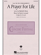 Prayer For Life by - Lojeski Ed - for SSA and Piano