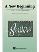 New Beginning by Snyder Audrey for 3-Part Mixed