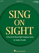 Sing On Sight Volume 1 by Snyder Audrey for Teacher Book (Unis/2 Part Treble)