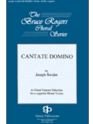 Cantate Domino by Swider Joseph for SATB