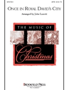Once In Royal David's City by - Leavitt John - for SATB