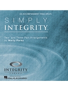 Simply Integrity by - Parks Marty - for Accompaniment CD