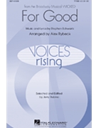 For Good by Schwartz Stephen - Rybeck Alex - for TTBB