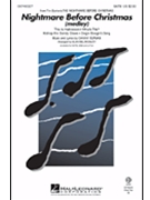 Nightmare Before Christmas - (Medley) by Elfman Danny - Billingsley Alan - for SATB