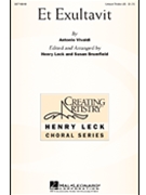 Et Exultavit by Vivaldi Antonio Lucio - Leck/brumfield - for Unison
