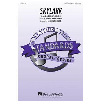 Skylark by - Rutherford Paris - for SATB a cappella