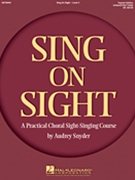Sing On Sight Volume 2 by Snyder Audrey for Teacher Book (Unis/2 Part Treble)