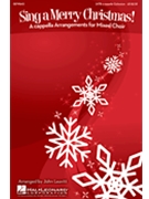 Sing A Merry Christmas by - Leavitt John - for SATB
