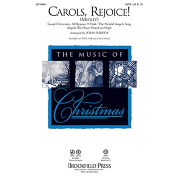 Carols Rejoice by - Purifoy John - for SAB and Piano